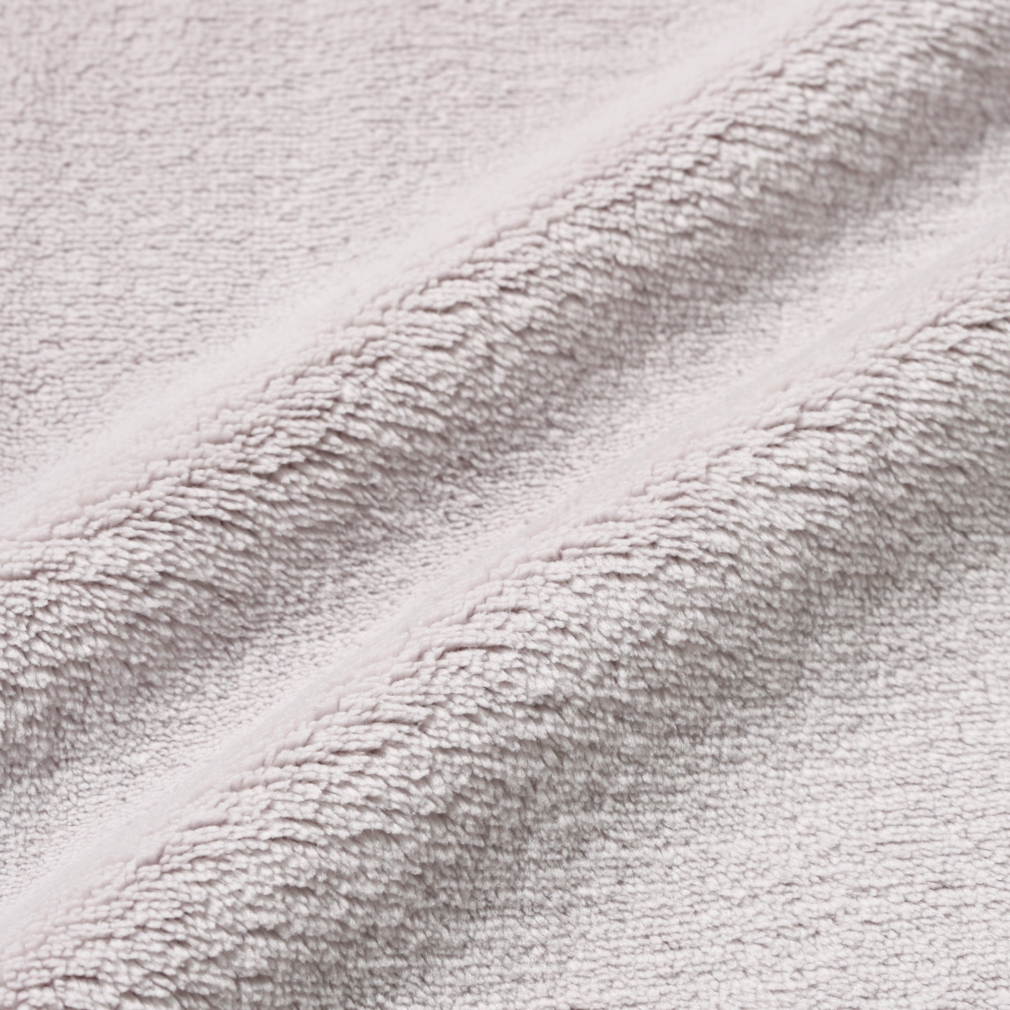 Microfiber Face Towel Scallop Gray