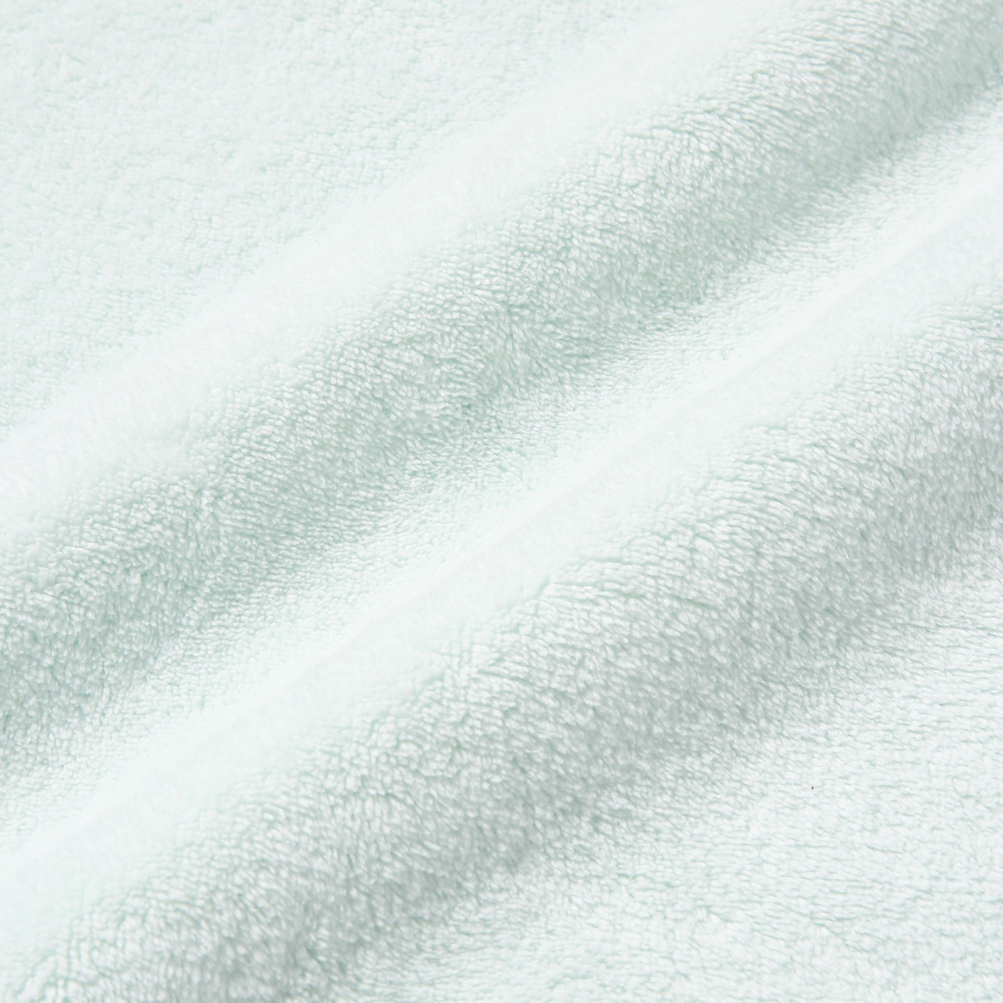 Microfiber Face Towel Scallop Green