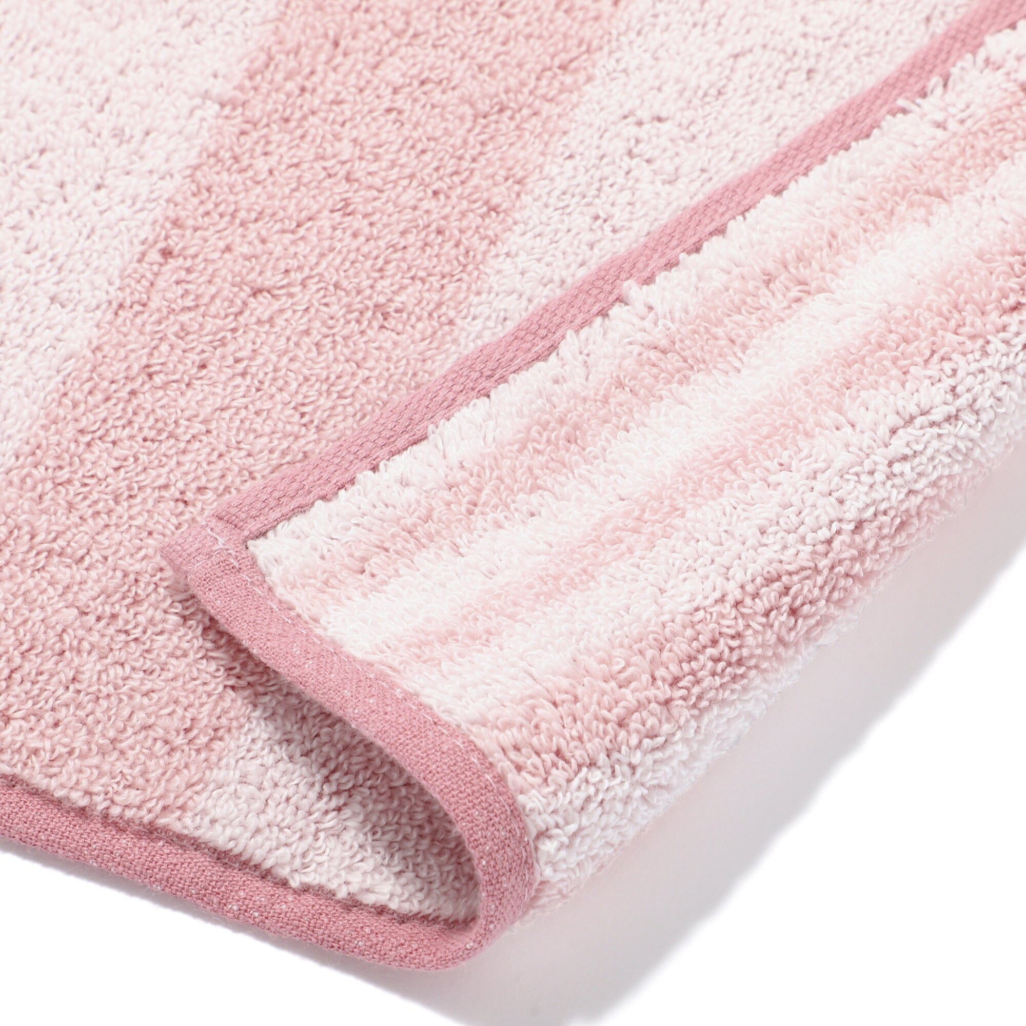 Mini Bath Towel Stripe  Pink