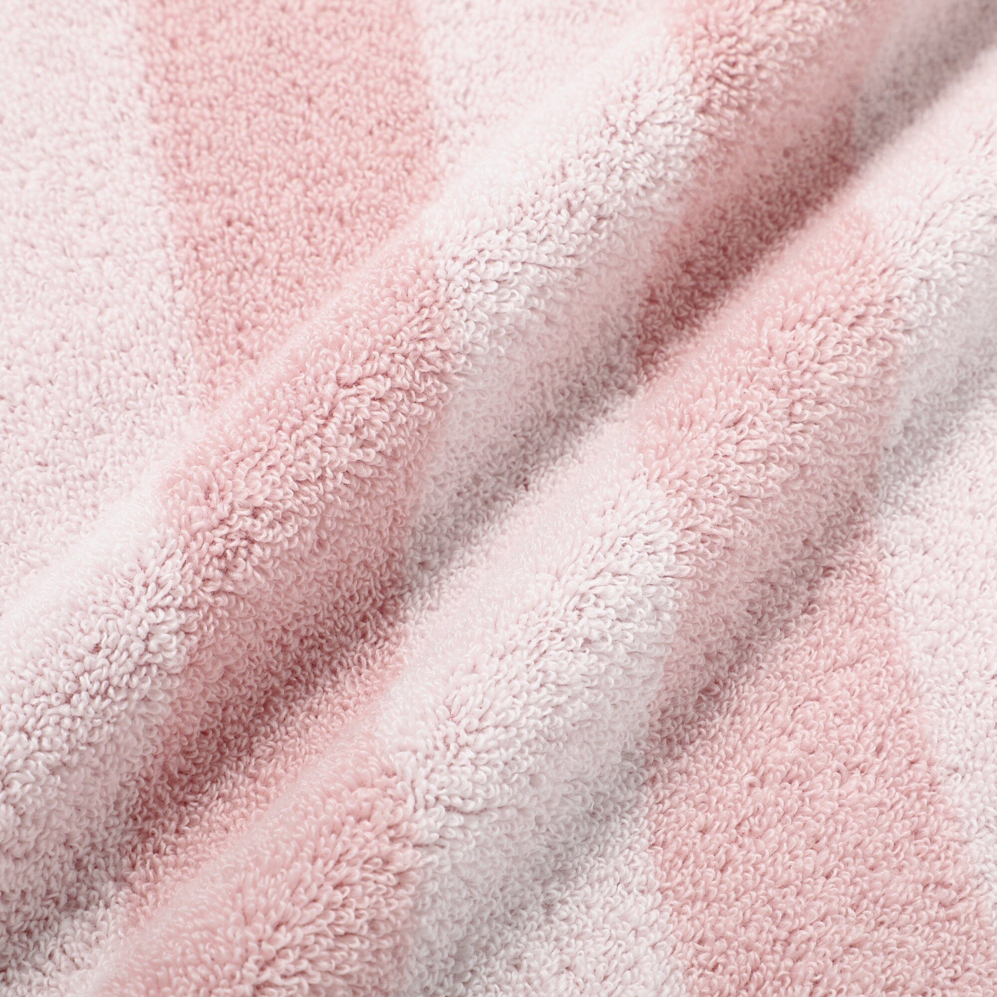 Mini Bath Towel Stripe  Pink