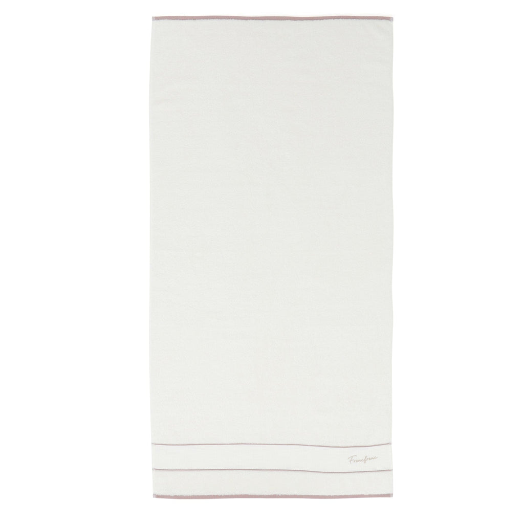 Basic Logo  Bath Towel  White