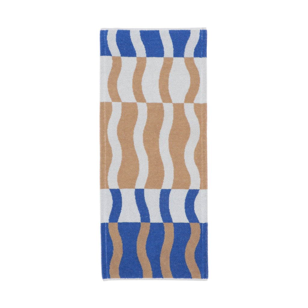 Antibacterial And Deodorizing Art Face Towel Wave