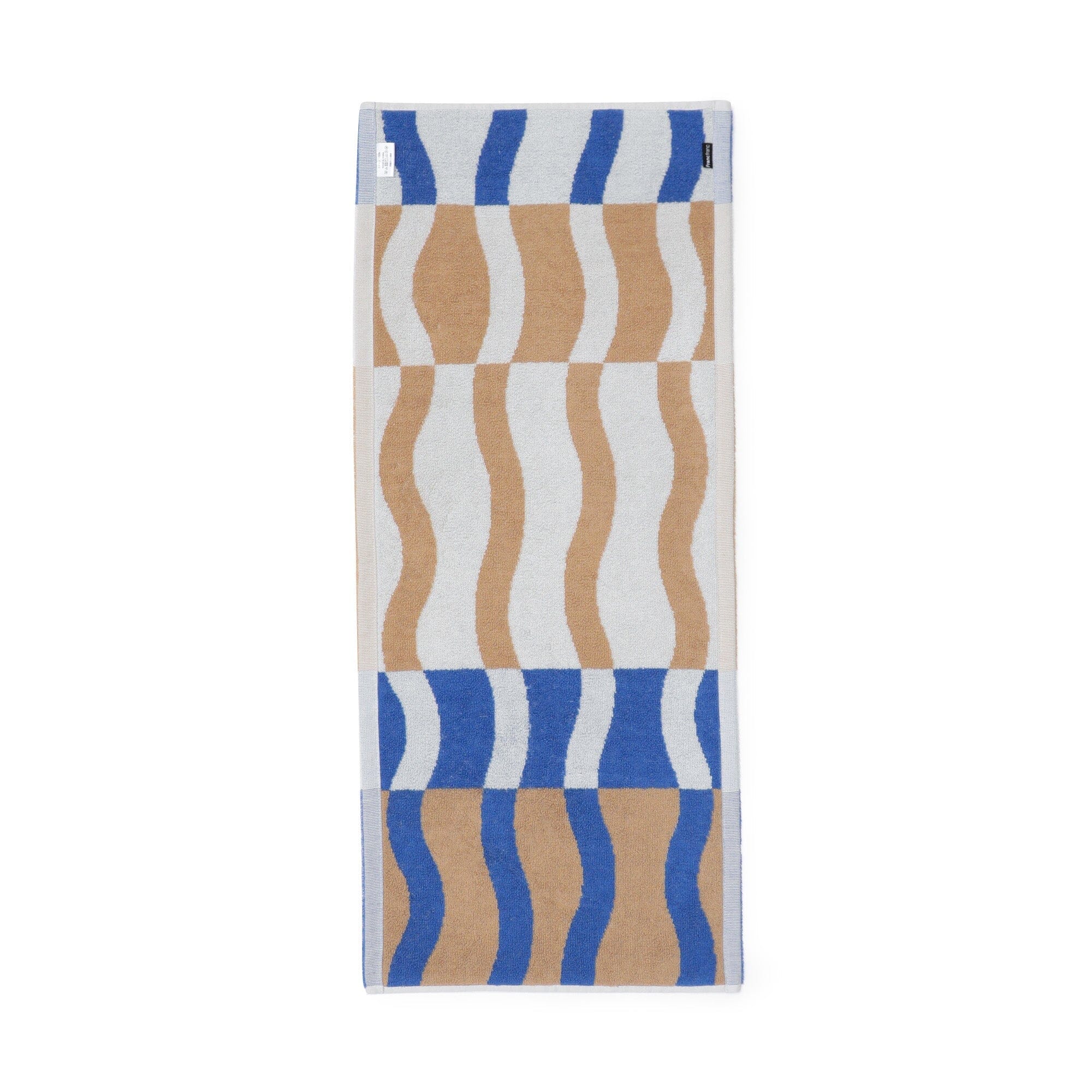Antibacterial And Deodorizing Art Face Towel Wave