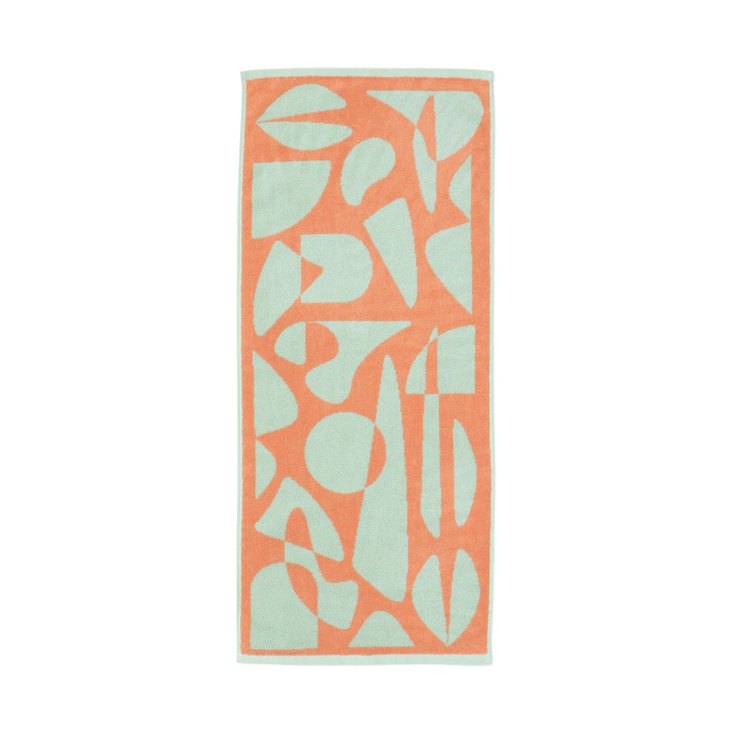 Antibacterial And Deodorizing Art Face Towel Geometric