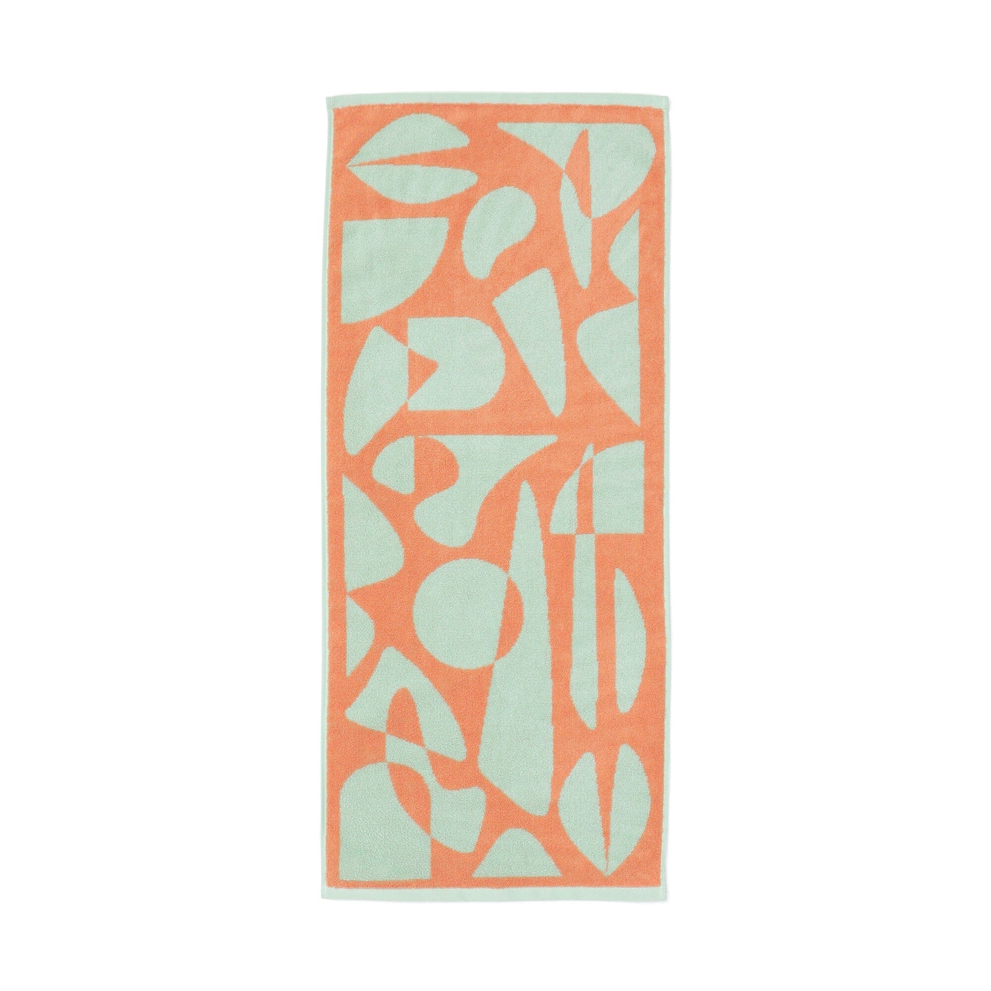 Antibacterial And Deodorizing Art Face Towel Geometric