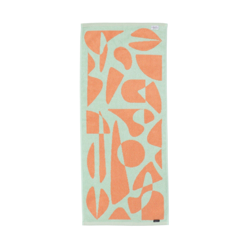 Antibacterial And Deodorizing Art Face Towel Geometric