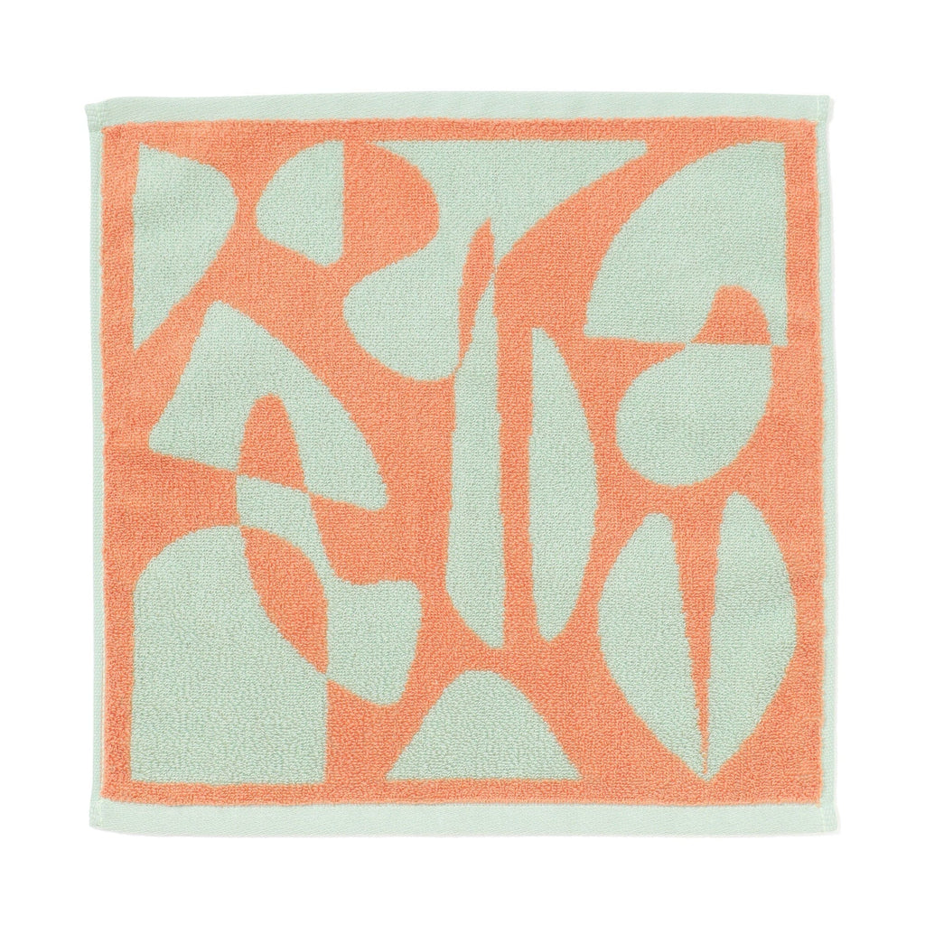 Antibacterial And Deodorizing Art Wash Towel Geometric